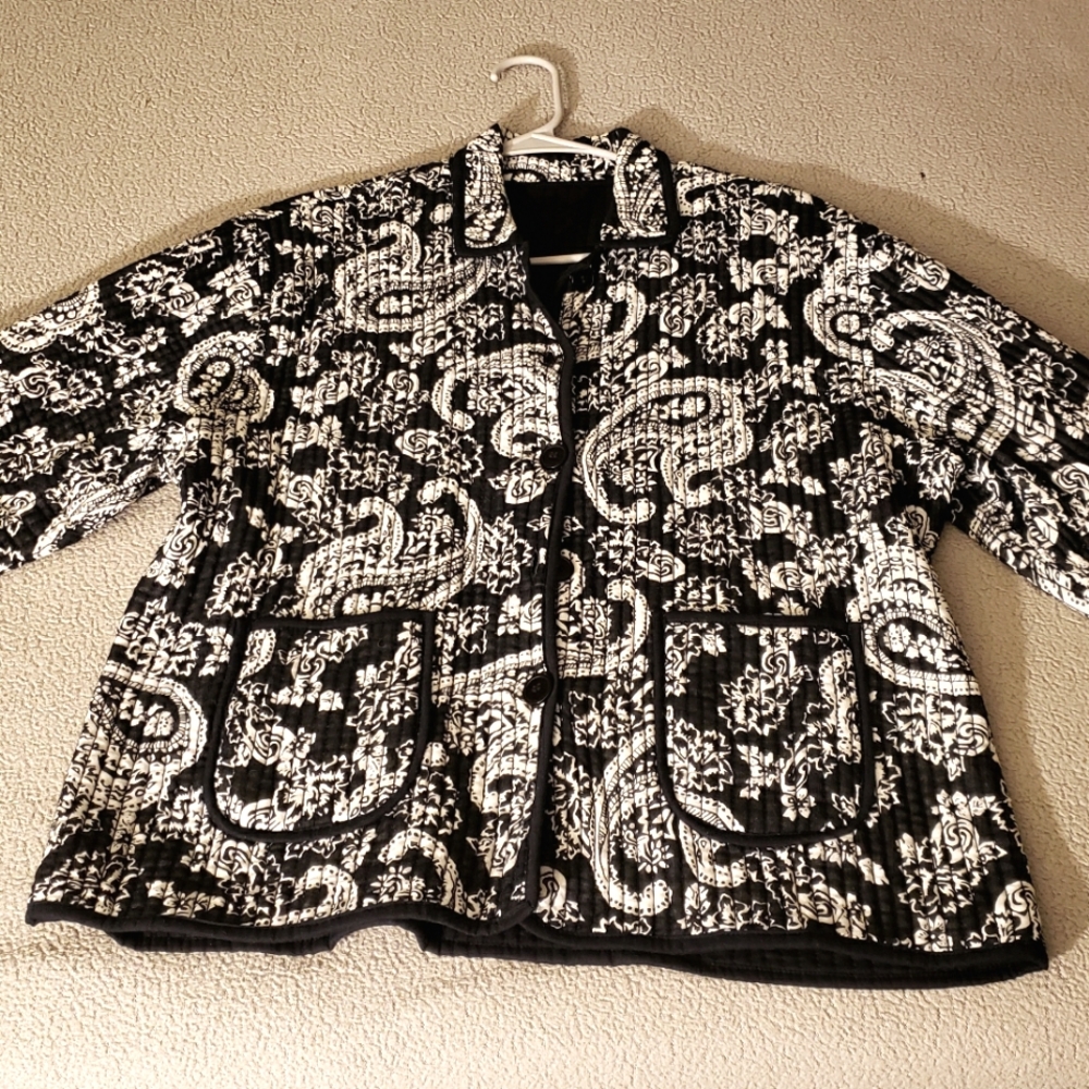 Black Reversible Blazer